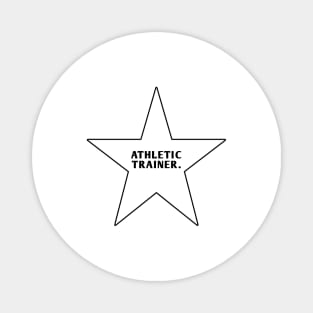 Athletic Trainer With Star Magnet